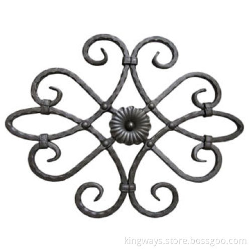 Forged Iron Panel, Measures 530 x 420mm